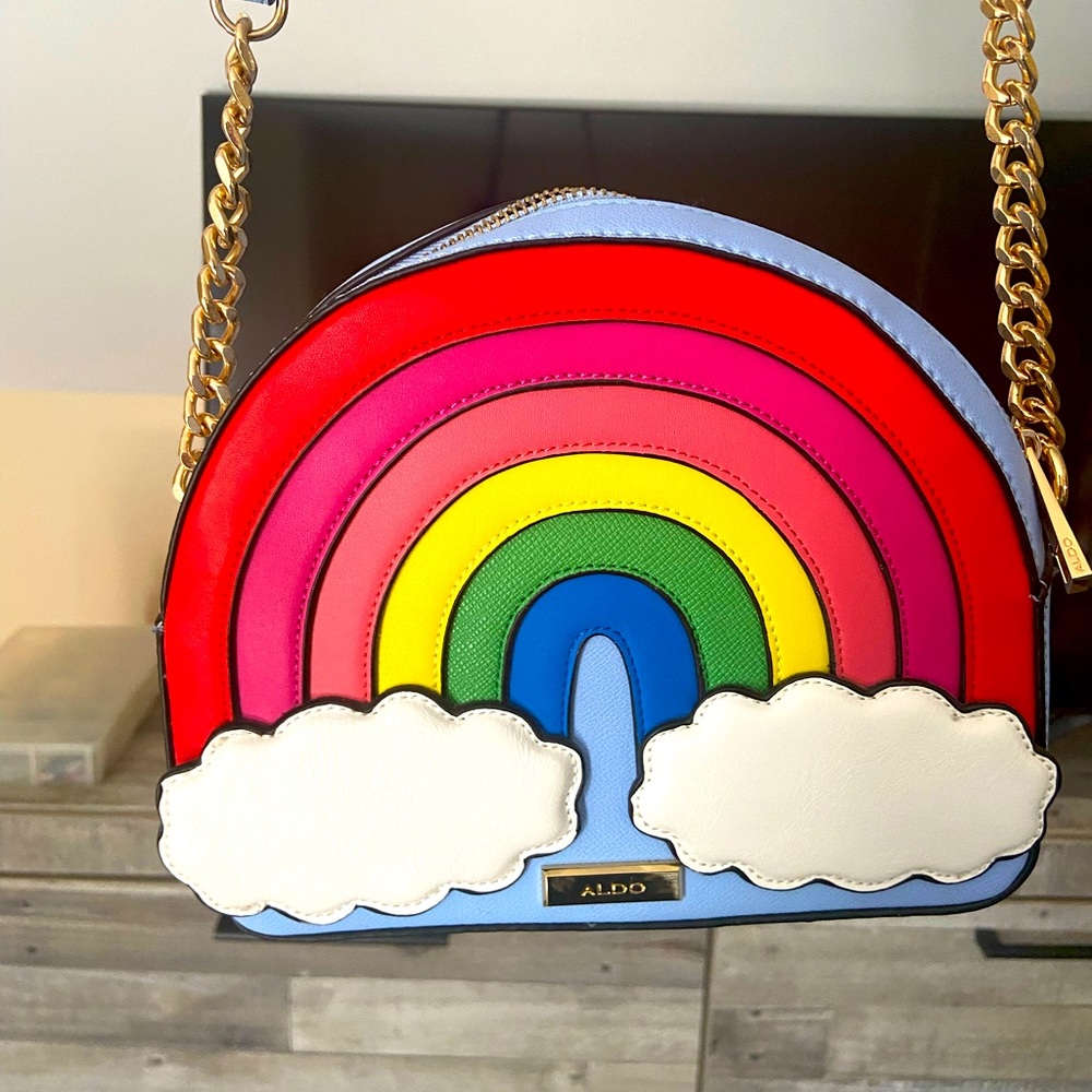Never used brand new Rainbow handbag ALDO